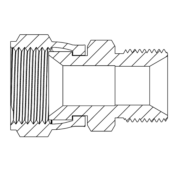3/4 BSPP MALE X 1 - 1/16 JIC FM SWVL