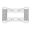 5/8&quot; BSPP FEMALE SWIVEL X 5/8&quot; BSPP FEMALE SWIVEL