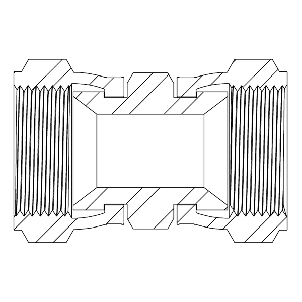 1/2&quot; JIC FEMALE SWIVEL X 1/2&quot; JIC FEMALE SWIVEL