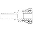 1 - 3/16&quot; ORFS FEMALE STRAIGHT X 5/8&quot; SWAGE HOSETAIL (2-PC)