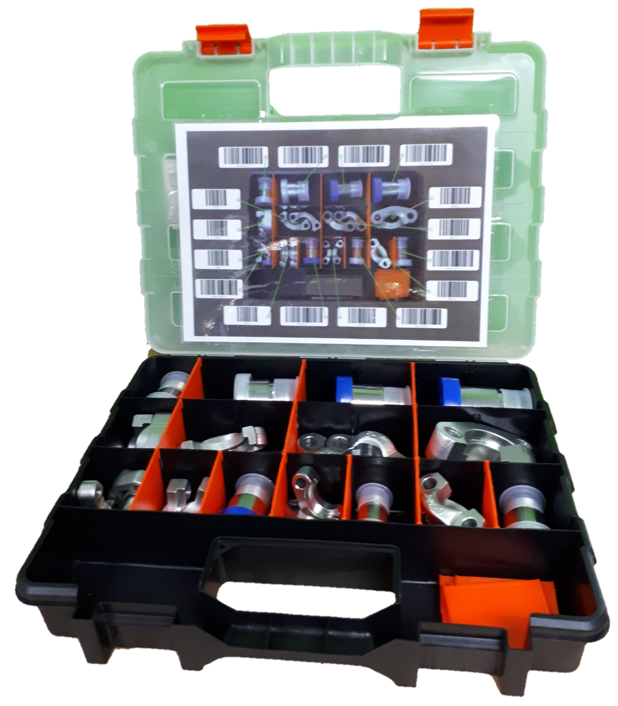 SAE C61 &amp; C62 FLANGE ADAPTOR TO JIC KIT