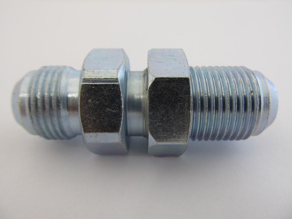 1/2&quot; JIC MALE X 1/2&quot; JIC MALE BULKHEAD &amp; LOCKNUT