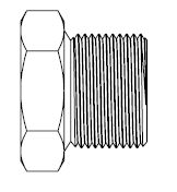 M36x2.0mm METRIC MALE PLUG