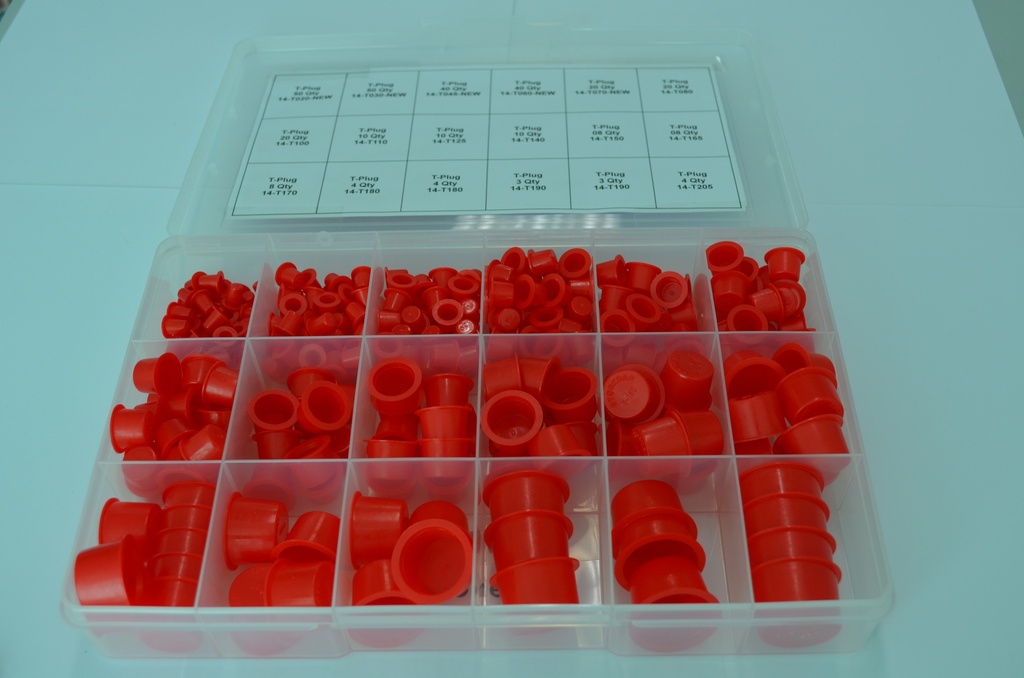 Assorted Kit T Plugs 312 pcs