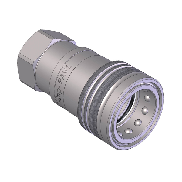 3/4&quot; QRC POPPET (ISO A) 29mm FEMALE SF