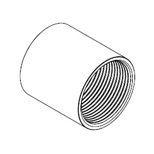 1 1/4&quot; MILD STEEL CONVOLUTED FERRULE (TEFLON)
