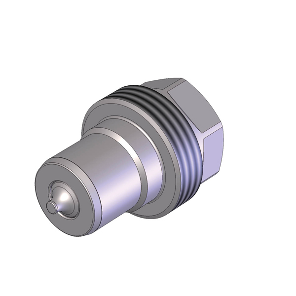 1/2&quot; QRC SCREW (VV) TYPE - MALE