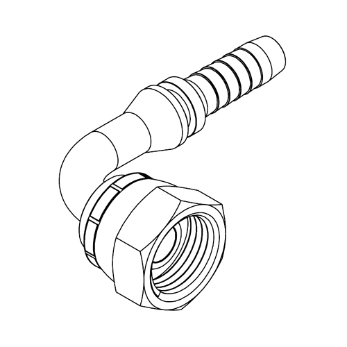 1 1/2 BSPP FM X 1 1/2 S/S SWAGE H/TAIL-9