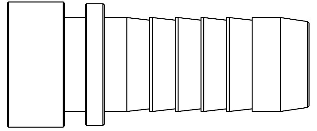 LIFESAVER X 1/2 H/TAIL SS