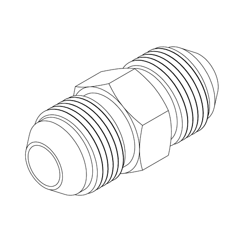 7/16&quot; JIC MALE X 7/16&quot; JIC MALE STAINLESS STEEL