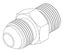 7/8&quot; JIC MALE X 3/4&quot; UNO MALE (SS)