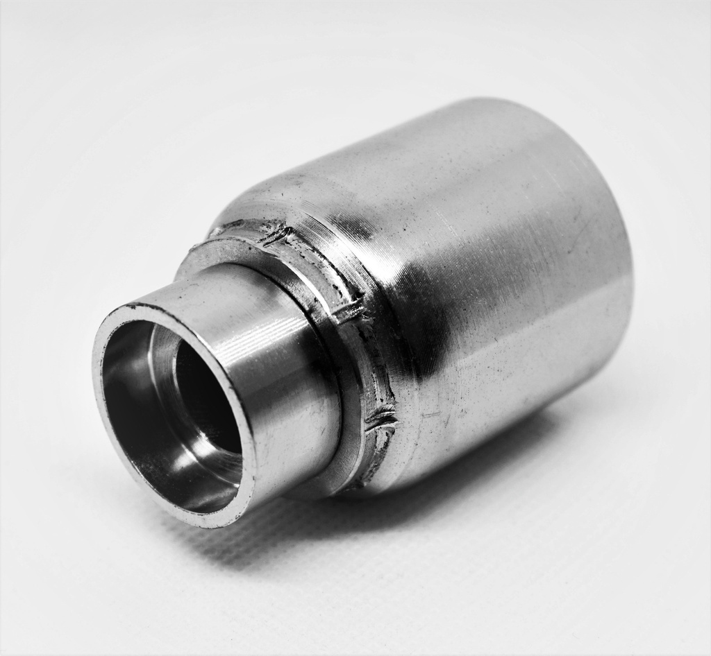 1 - 1/4&quot; lifesaver X 1 - 1/4&quot; J Series 1pc hosetail to suit M/S hose - Straight 