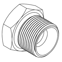 [B16] 1&quot; BSPP MALE PLUG