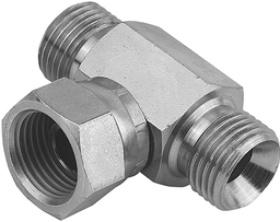 [BBC080808] 1/2&quot; BSPP MALE X 1/2&quot; BSPP MALE X 1/2&quot; BSPP FEMALE SWIVEL TEE