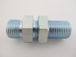 [BBK1216] 3/4&quot; BSPP MALE X 1&quot; BSPP MALE BULKHEAD &amp; LOCKNUT