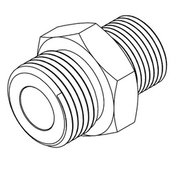 [BN2026] 1 - 1/4&quot; BSPP MALE X 1 - 5/8&quot; UNO MALE