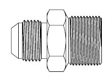 [BS0610] 3/8&quot; BSPP MALE X 5/8&quot; SAE MALE
