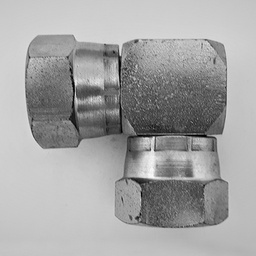 [JJ90-2121] 1 - 5/16&quot; JIC FM SWIVEL X 1 - 5/16&quot; JIC FM SWIVEL 90° COMPACT