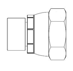 [MX30] M30 x 2.0mm METRIC FEMALE SWVL CAP