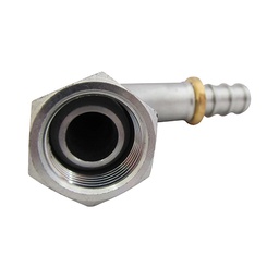 [P051-0606] 3/8&quot; BSPP FEMALE X 3/8&quot; PUSHLOCK TAIL - 90° SWEPT