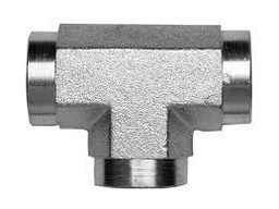 [XFFF060606] SS3/8&quot; BSPP FEMALE X 3/8&quot; BSPP FEMALE T